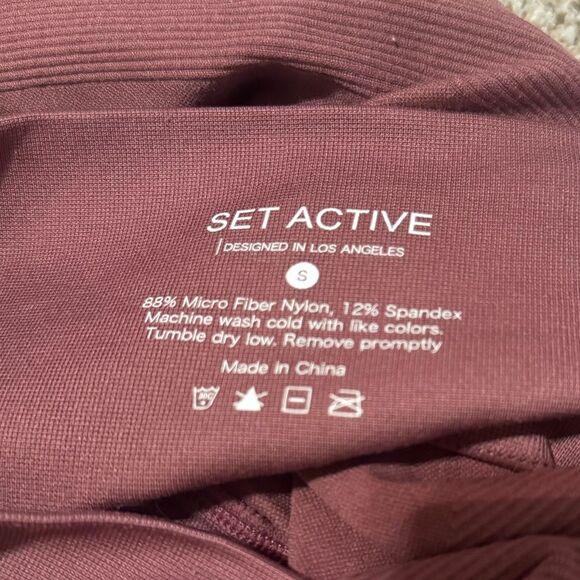 SET Active Sculptflex Seamless Leggings | Small | Canyon - Picture 6 of 8